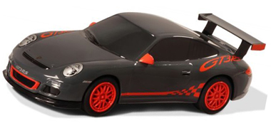 Scalextric C3176 - Porsche 997 GT3 RS - Road Version Grey - High Impact