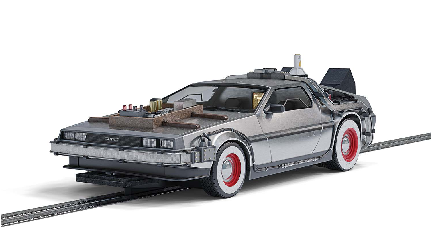 Scalextric C4307 - DeLorean Back to the Future Part 3 - Time Machine