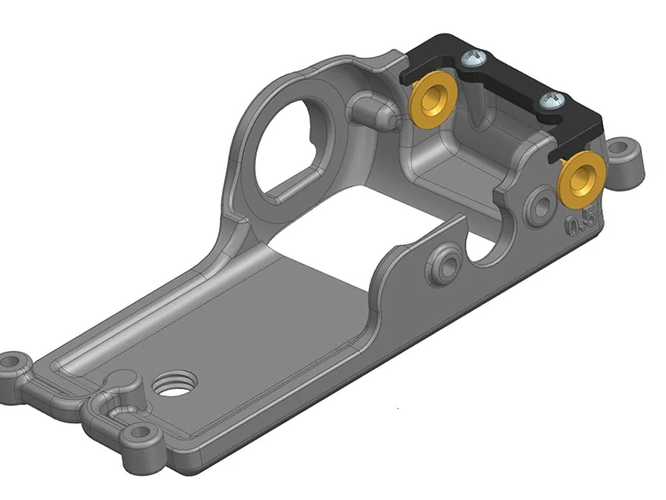 CG Slotcars CGMP22A - Sidewinder Motor Pod - Can-Drive - 0.5mm Offset