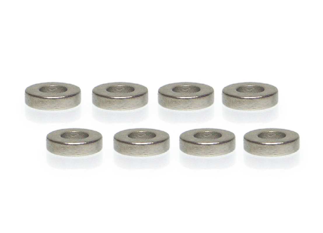 Slot.it CN10 - Magnetic Suspension Magnets - 6mm x 1.5mm - pack of 8