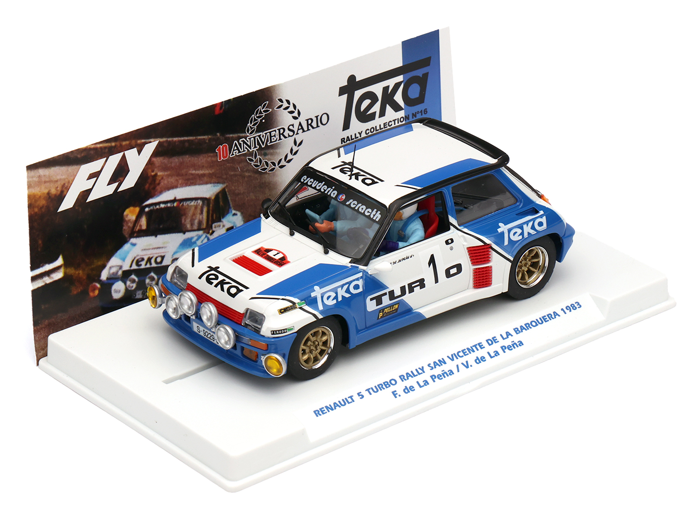 Fly E2090 - Renault 5 Turbo - Teka #1 - '83 Rally San Vicente - Limited Edition