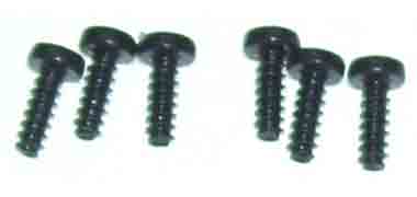Fly F80045 - Body Mounting Screws - 2.2 x 6.5mm - pack of 6 - Click Image to Close