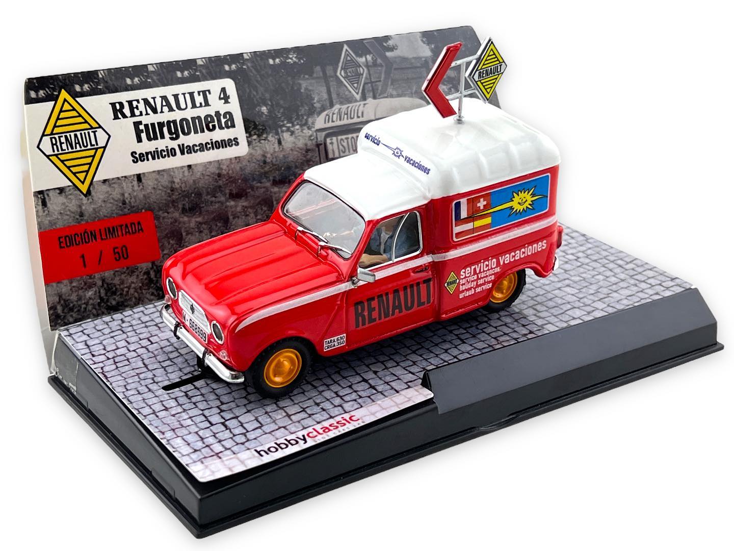 Hobby Classic HCP 212.SV Renault 4 Furgoneta Servicio de Vacaciones HCP 212.SV 139.99 Electric Dreams New and Vintage Slot Cars New and Vintage Slot Cars