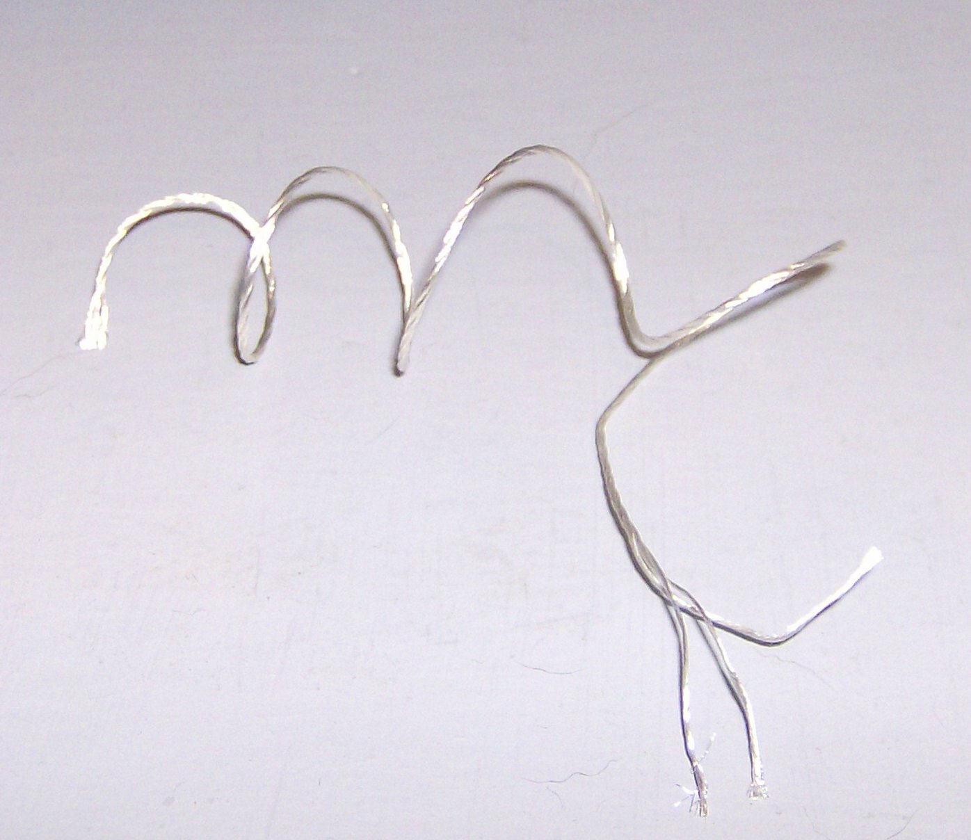 Lucky Bob's LB1100 - Silver Shunt Wire - 0.013" thick