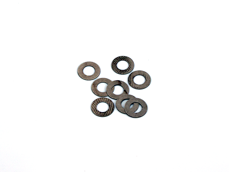 MR Slotcar MR8175 - Guide Washers - Steel - 0.006" thick - pack of 8