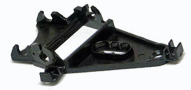 NSR 1235 Medium Black Triangular Anglewinder Motor Support - Click Image to Close