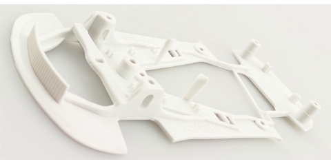 NSR 1399 Corvette C6R hard white Evo chassis
