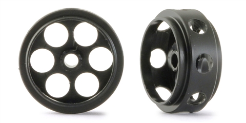 NSR 5024 3/32 CNC Plastic Ultralight Wheels, fronts, 17" diameter, pair