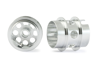 NSR 5026 Aluminum Wheels, rear, 3/32, larger & drilled, 13" OD, Air System, pair
