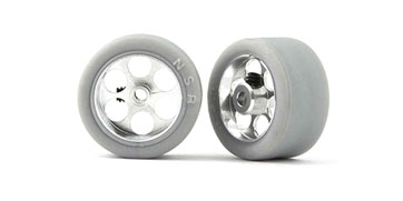NSR 9031 - Glued & Trued - 20.2 x 11mm - WRE GREY tires (5301) + 17" Air System wheels (5004)