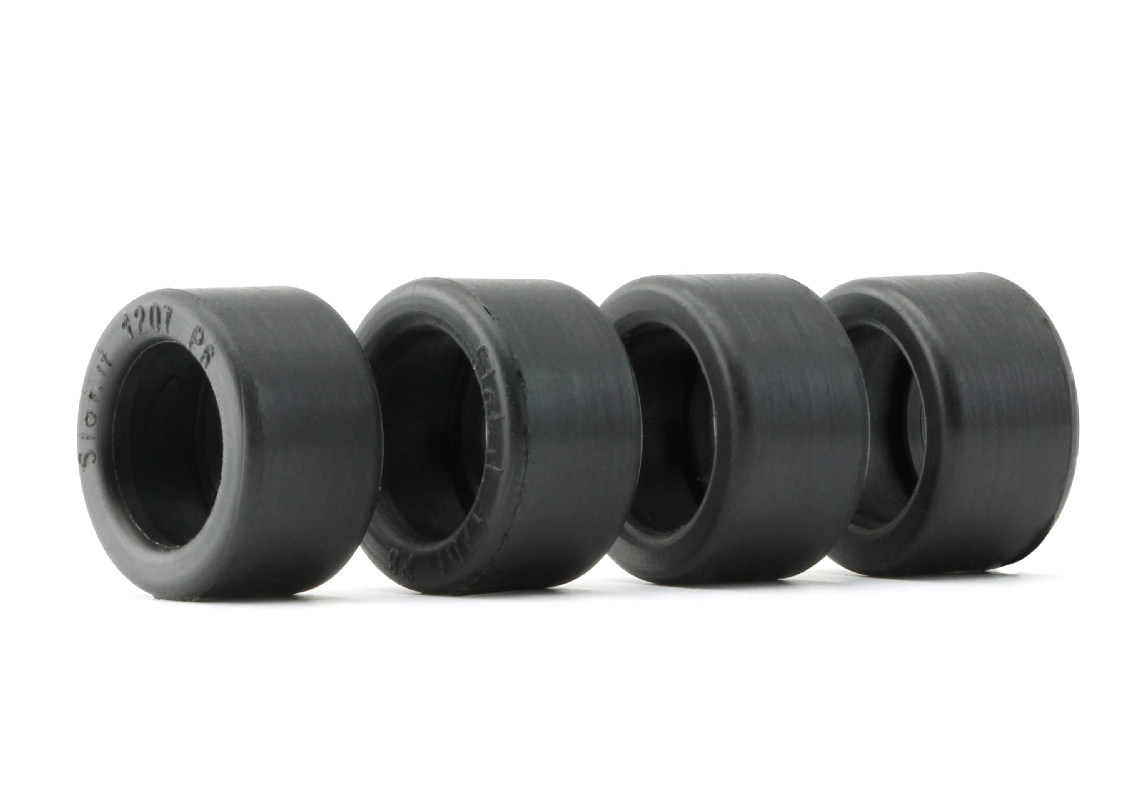 Slot.it PT1207P6 - P6 Compound Slick Tires - 18 x 10mm - pack of 4