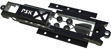 1/43 adjustable chassis for slot car 