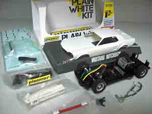 Pioneer PWK1 1968 Mustang plain white kit