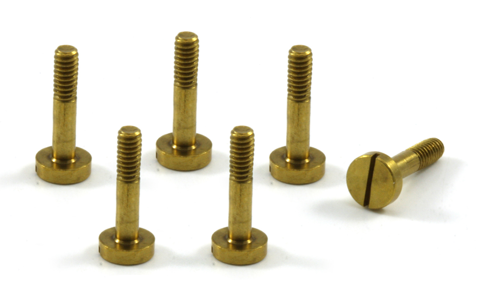Scaleauto SC-5136B - Large Head Brass Suspension Screws - M2 x 9mm - pack of 6