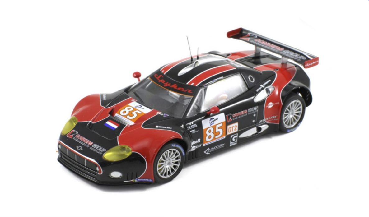 Scaleauto R-series SC-6075R - Spyker C8 Laviolette GT2R #85 - '10 Spa