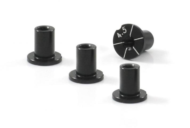 Scaleauto SC-8145I - Aluminum Suspension Mounts - 4.5mm - Non-Centric