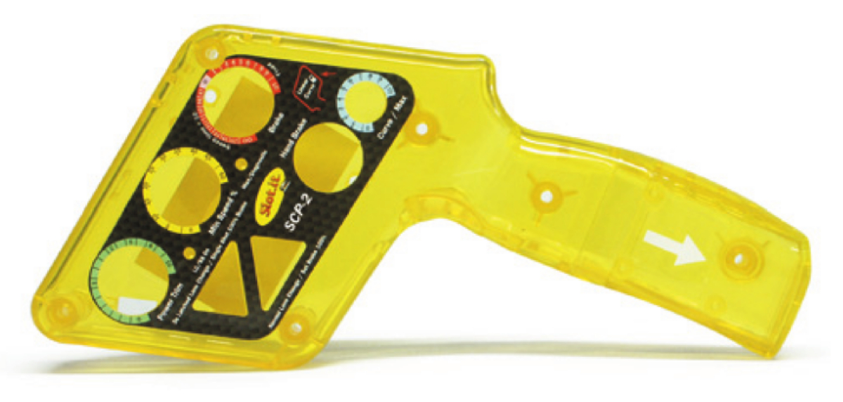 Slot.it SCP202E - Complete Shell/Handle for SCP2 Controller - YELLOW
