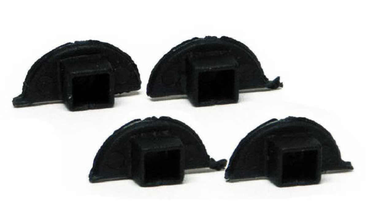 Slot.it CH20 - HRS2 Chassis - Body to Chassis Adapter Cups - pack of 4 - DISCONTINUED