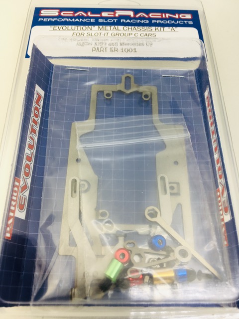 ScaleRacing SR1002 - EVOLUTION Metal Chassis Kit B - for Slot.it Group C