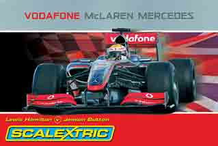 Scalextric C1253T Vodafone McLaren Mercedes set
