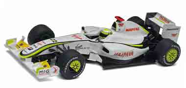 Scalextric C3047A Brawn F1, Jenson Button, 2009. Preorder now!