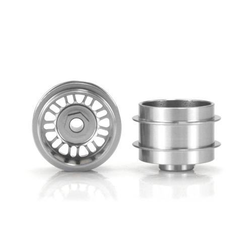 Staffs 108 - Silver Alloy Wheels - BBS-Style Deep Dish - 15.8 x 10mm - pair