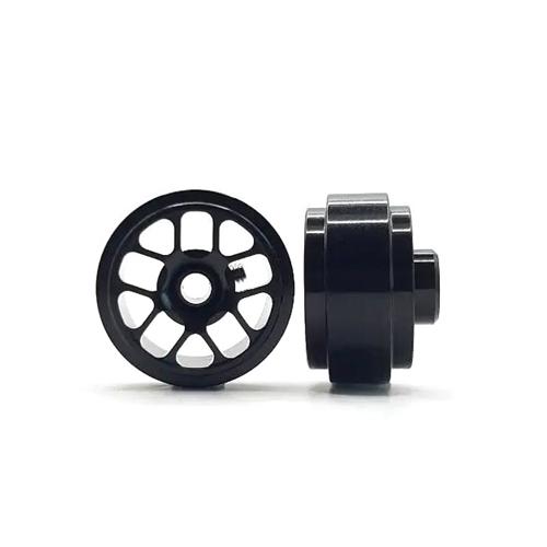 Staffs 241 - Black Alloy Wheels - Hyper - 16.9 x 8.5mm - pair
