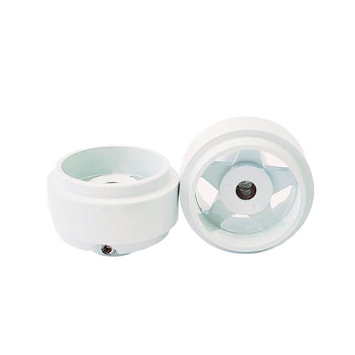 Staffs 90 - Alloy Wheels - 5-Spoke - 15.8 x 10mm - WHITE - pair