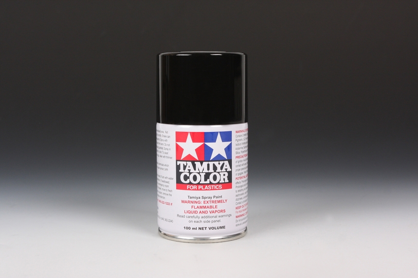 BLACK - 100mL spray can - Tamiya TS-14