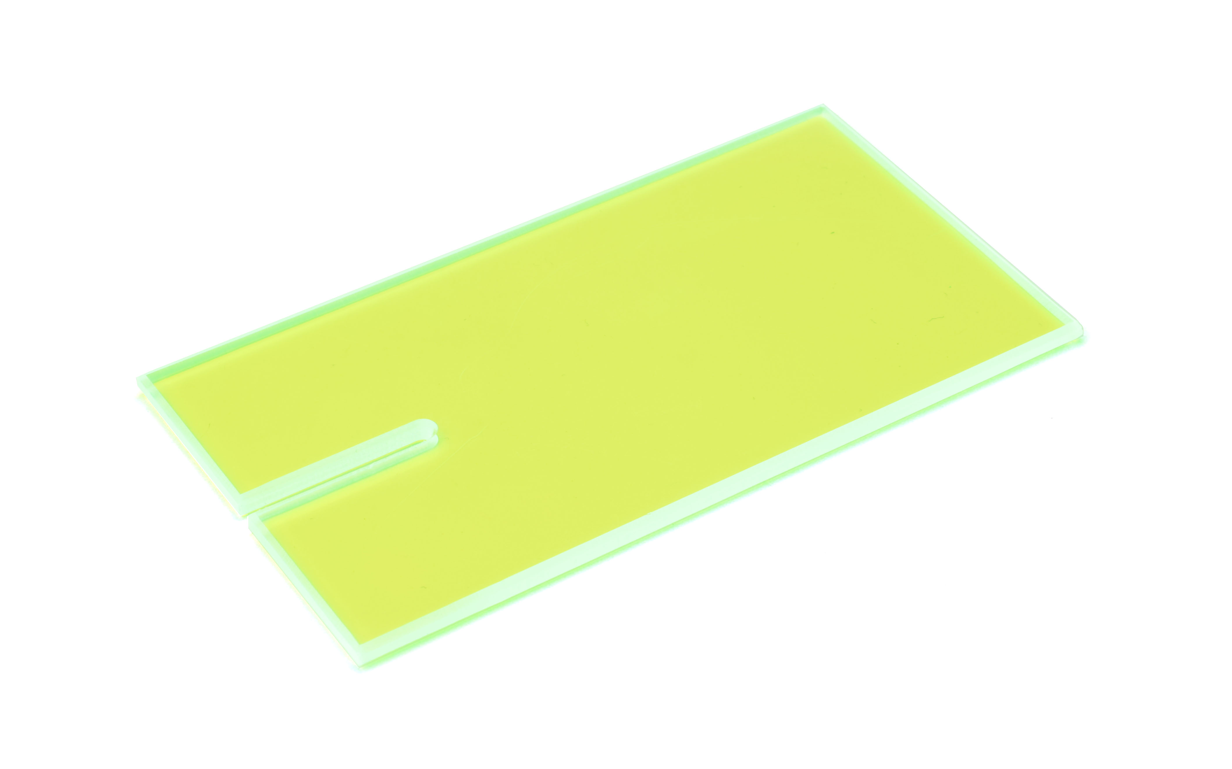 Lucky Bob's LB1003FG - Acrylic Tech Block - Fluorescent Green