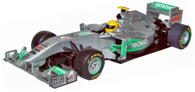 Scalextric C3168 - Mercedes MGP W02 #8 - Nico Rosberg - '11 F1 Season