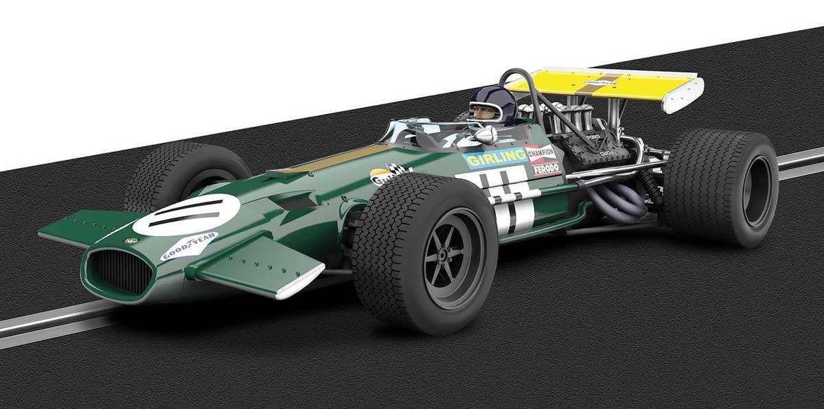 Scalextric C3588A Legends-Brabham BT26A-Limited Edition (C)