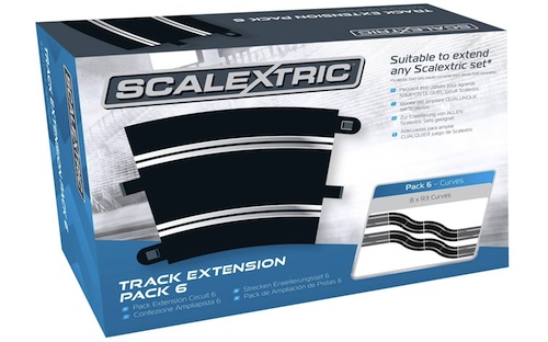 Scalextric C8555 Track Extension Pack 6 - Radius 3 Curves