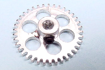NSR 6137 Spur gear, aluminum, sidewinder, 37t, 18.5mm