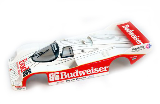 BRM S-001BW - Porsche 962C IMSA Budweiser - Full assembled and painted body