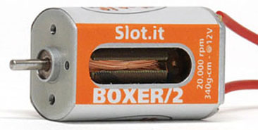 Slot.it MN08H - Boxer 2 Motor - 20,000 RPM - with wiring