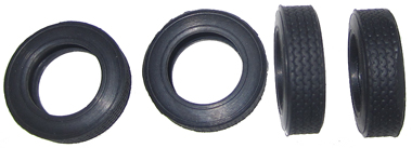 Sloting Plus SP40216009 - Universal Front Wheels - Press-on Plastic - 16 x 9mm - pair