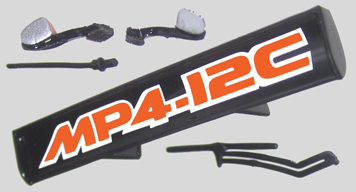 Sloting Plus SP40216009 - Universal Front Wheels - Press-on Plastic - 16 x 9mm - pair