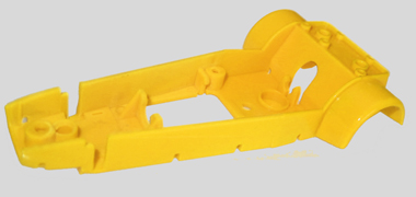 Sloting Plus SP40216009 - Universal Front Wheels - Press-on Plastic - 16 x 9mm - pair