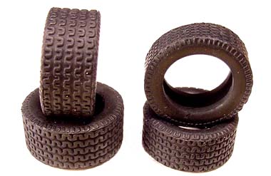 Sloting Plus SP40216009 - Universal Front Wheels - Press-on Plastic - 16 x 9mm - pair