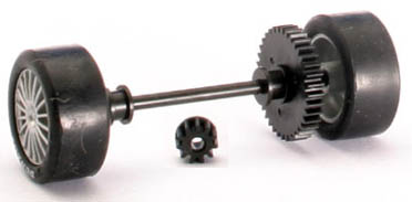 Sloting Plus SP40216009 - Universal Front Wheels - Press-on Plastic - 16 x 9mm - pair