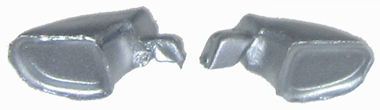 Sloting Plus SP40216009 - Universal Front Wheels - Press-on Plastic - 16 x 9mm - pair