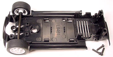 Sloting Plus SP40216009 - Universal Front Wheels - Press-on Plastic - 16 x 9mm - pair