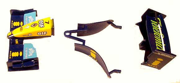 Sloting Plus SP40216009 - Universal Front Wheels - Press-on Plastic - 16 x 9mm - pair