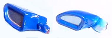 Sloting Plus SP40216009 - Universal Front Wheels - Press-on Plastic - 16 x 9mm - pair
