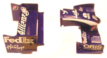Sloting Plus SP40216009 - Universal Front Wheels - Press-on Plastic - 16 x 9mm - pair