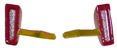 Sloting Plus SP40216009 - Universal Front Wheels - Press-on Plastic - 16 x 9mm - pair