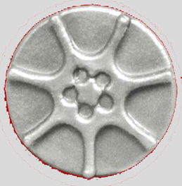 Sloting Plus SP40216009 - Universal Front Wheels - Press-on Plastic - 16 x 9mm - pair
