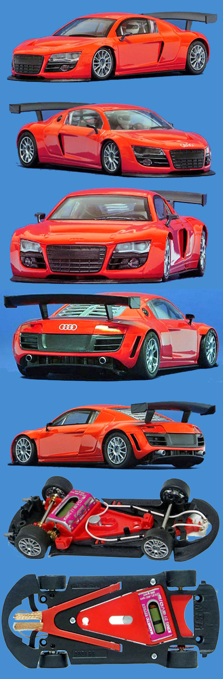 NSR 1086 Audi R8 GT, red