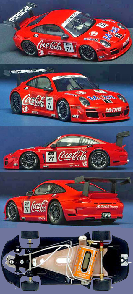 NSR 1099AW Porsche 997 Coca Cola